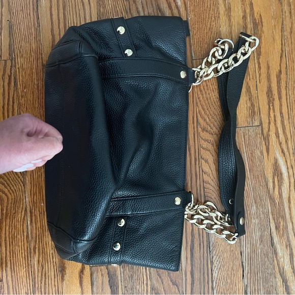 Michael Kors back and gold purse - Picture 2 of 6